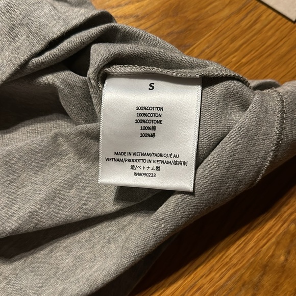 Essentials - Fear Of God - Oversized Crewneck Tee - Dark Heather Oatmeal - NEW - Picture 7 of 10